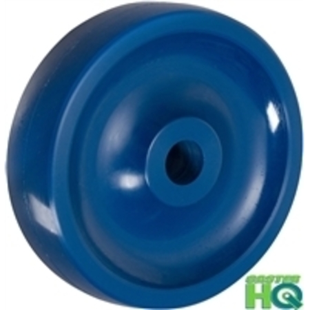 CASTERHQ 8"x2" BLUE SOLID POLYURETHANE (NON MARKING) WHEEL, 1,000 LBS CAPACI HD-PLX-8M7